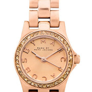 Shop Authentic Marc Jacobs Henry Rose Gold Dial Rose Gold Steel Strap Watch for Women - MBM3278 - Luxxuri