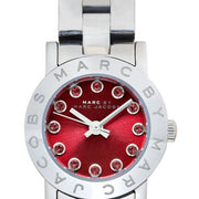  Shop Authentic Marc Jacobs Amy Red Dial Silver Steel Strap Watch for Women - MBM3335 - Luxxuri