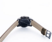  Shop Authentic Marc Jacobs Larry Chronograph Black Dial Grey Leather Strap Watch for Men - MBM5034 - Luxxuri