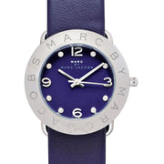  Shop Authentic Marc Jacobs Marc Purple Dial Purple Leather Strap Watch for Women - MBM8530 - Luxxuri