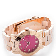  Shop Authentic Marc Jacobs Amy Purple Dial Rose Gold Steel Strap Watch for Women - MBM8618 - Luxxuri