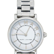  Shop Authentic Marc Jacobs Roxy White Dial Silver Steel Strap Watch for Women - MJ3525 - Luxxuri