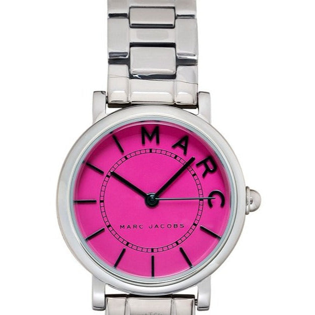  Shop Authentic Marc Jacobs Roxy Pink Dial Silver Steel Strap Watch for Women - MJ3528 - Luxxuri