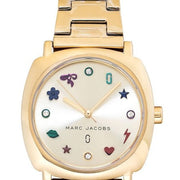  Shop Authentic Marc Jacobs Mandy Gold Dial Gold Steel Strap Watch for Women - MJ3549 - Luxxuri
