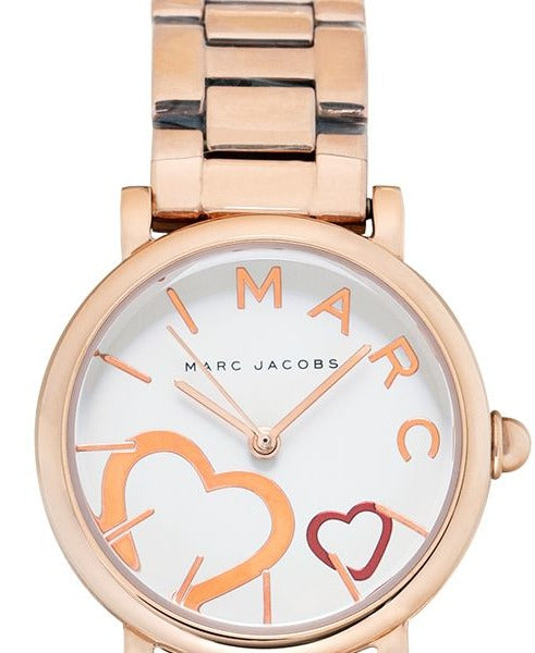  Shop Authentic Marc Jacobs Classic White Dial Rose Gold Steel Strap Watch for Women - MJ3592 - Luxxuri