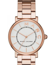  Shop Authentic Marc Jacobs Roxy White Dial Rose Gold Steel Strap Watch for Women - MJ3523 - Luxxuri
