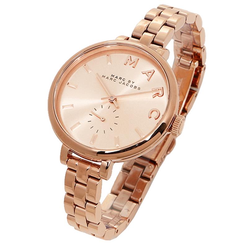  Shop Authentic Marc Jacobs Sally Rose Gold Dial Rose Gold Steel Strap Watch for Women - MBM3364 - Luxxuri