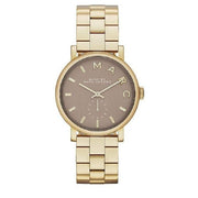  Shop Authentic Marc Jacobs Baker Grey Dial Gold Steel Strap Watch for Women - MBM3281 - Luxxuri