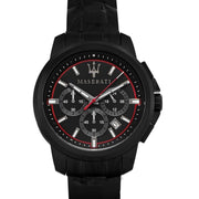  Shop Authentic Maserati Successo 44mm Black Dial Black Steel Strap Watch For Men - R8873621014 - Luxxuri
