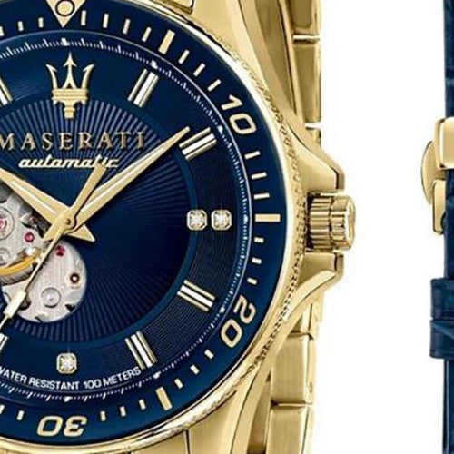 Shop Authentic Maserati SFIDA Automatic Diamond Dial Limited Edition Watch For Men - R8823140004 - Luxxuri