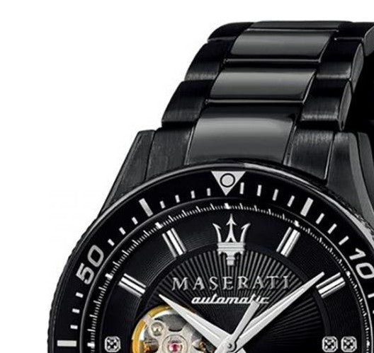  Shop Authentic Maserati SFIDA Automatic Black Special Edition 44mm Watch For Men - R8823140005 - Luxxuri