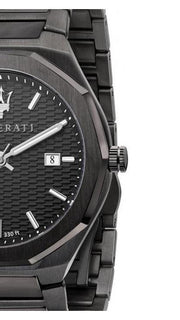  Shop Authentic Maserati Stile Quartz Black Dial Black Steel Strap Watch For Men - R8853142001 - Luxxuri