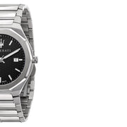  Shop Authentic Maserati Stile Analog Black Dial Silver Steel Strap Watch For Men - R8853142003 - Luxxuri
