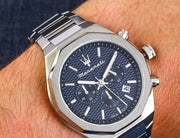  Shop Authentic Maserati Stile Blue Dial Silver Steel Strap Watch For Men - R8873642006 - Luxxuri