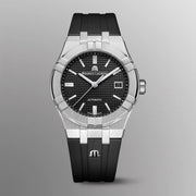  Shop Authentic Maurice Lacroix Aikon Automatic Black Dial Black Rubber Strap Watch For Men - AI6008-SS000-330-2 - Luxxuri