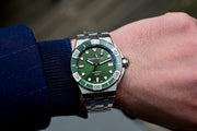  Shop Authentic Maurice Lacroix Aikon Venturer Green Dial Silver Steel Strap Watch for Men - AI6057-SSL52-630-1 - Luxxuri