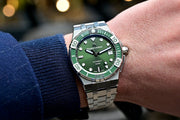  Shop Authentic Maurice Lacroix Aikon Venturer Green Dial Silver Steel Strap Watch for Men - AI6057-SSL52-630-1 - Luxxuri
