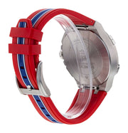  Shop Authentic Maurice Lacroix Aikon Beach Volley Vikings Limited Edition Red Dial Red Rubber Strap Watch for Men - AI1018-SS001-530-6 - Luxxuri