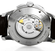  Shop Authentic Maurice Lacroix Pontos Silver Dial Black Leather Strap Watch For Men - PT6148-SS001-131 - Luxxuri