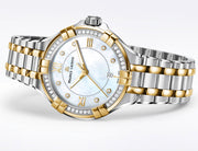  Shop Authentic Maurice Lacroix Aikon Diamonds Mother of Pearl Dial Two Tone Steel Strap Watch for Women - A11006-DY503-171-1 - Luxxuri