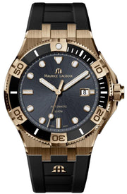  Shop Authentic Maurice Lacroix Aikon Venturer Black Dial Black Rubber Strap Watch For Men - AI6058-BRZ0B-330-2 - Luxxuri