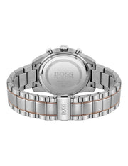  Shop Authentic Hugo Boss Skymaster Grey Dial Two Tone Steel Strap Watch for Men - 1513789 - Luxxuri