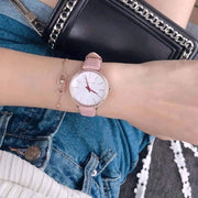  Shop Authentic Michael Kors Pyper Analog White Dial Pink Leather Strap Watch For Women - MK2803 - Luxxuri