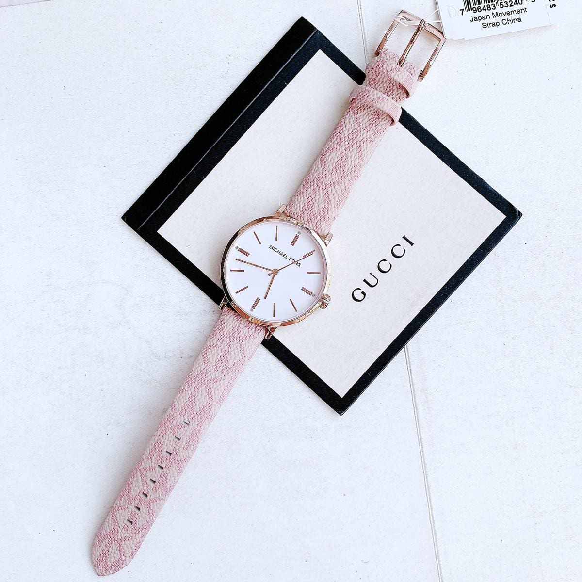  Shop Authentic Michael Kors Pyper Quartz Silver Dial Pink Leather Strap Watch for Women - MK2947 - Luxxuri