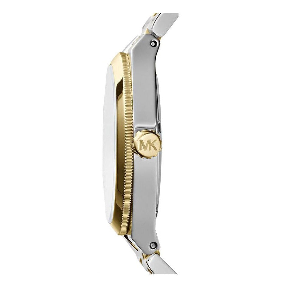  Shop Authentic Michael Kors Channing Blue Dial Two Tone Steel Strap Watch For Women - MK5893 - Luxxuri