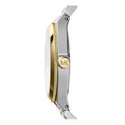  Shop Authentic Michael Kors Channing Blue Dial Two Tone Steel Strap Watch For Women - MK5893 - Luxxuri