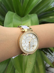  Shop Authentic Michael Kors Parker White Dial Two Tone Steel Strap Watch for Women - MK6119 - Luxxuri