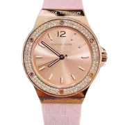  Shop Authentic Michael Kors Mini Lennox Three-Hand Rose Gold Dial Pink Silicone Strap Watch For Women - MK7282 - Luxxuri