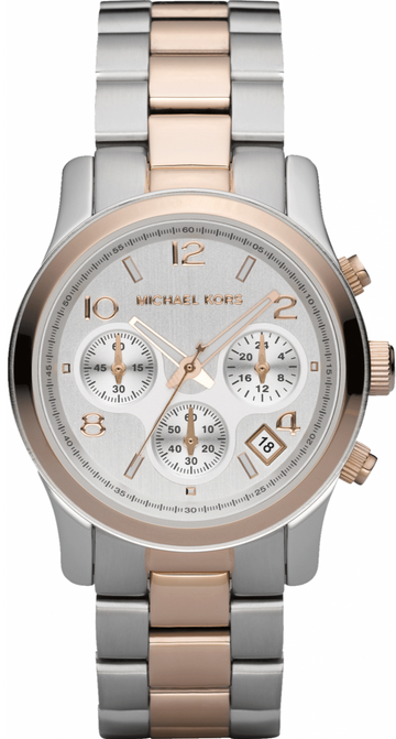  Shop Authentic Michael Kors Runway Silver Dial Two Tone Steel Strap Watch for Women - MK5315 - Luxxuri