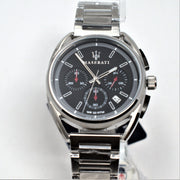  Shop Authentic Maserati Trimarano Chronograph Black Dial Silver Stainless Steel Strap Watch For Men - R8873632003 - Luxxuri