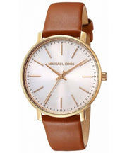  Shop Authentic Michael Kors Pyper Quartz Silver Dial Brown Leather Watch For Women - MK2740 - Luxxuri