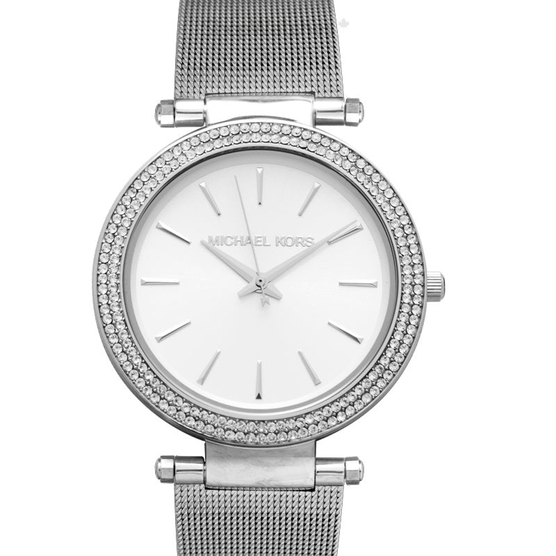  Shop Authentic Michael Kors Darci Silver Dial Silver Mesh Bracelet Watch for Women - MK3367 - Luxxuri