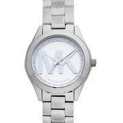  Shop Authentic Michael Kors Mini Slim Runway Silver Dial Silver Steel Strap Watch for Women - MK3548 - Luxxuri