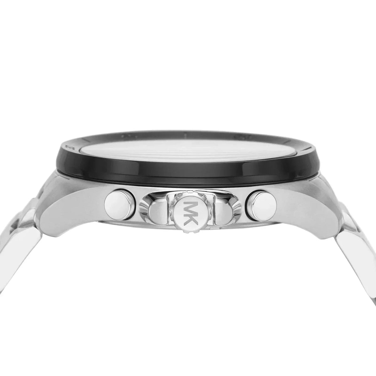  Shop Authentic Michael Kors Brecken Chronograph Black Dial Silver Steel Strap Watch For Men - MK8847 - Luxxuri