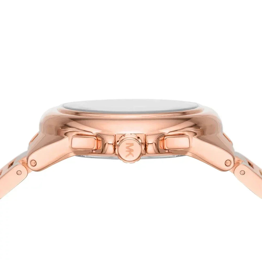  Shop Authentic Michael Kors Camille Chronograph White Dial Rose Gold Steel Strap Watch For Women - MK7271 - Luxxuri