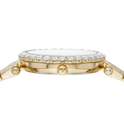  Shop Authentic Michael Kors Darci Analog Gold Dial Gold Steel Strap Watch For Women - MK4513 - Luxxuri