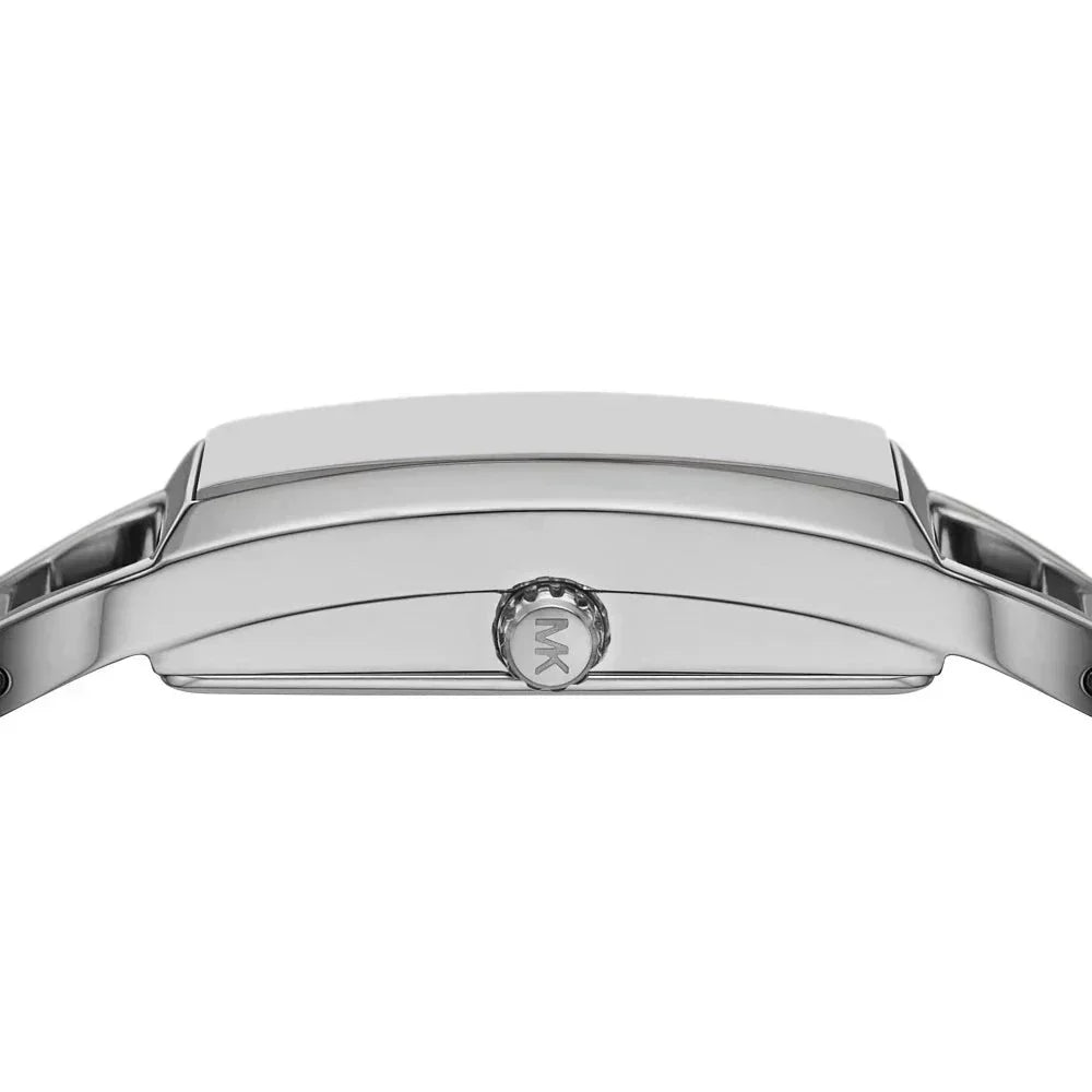  Shop Authentic Michael Kors Empire Three-Hand Silver Dial Silver Steel Strap Watch for Women - MK4841 - Luxxuri