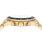  Shop Authentic Michael Kors Everest Chronograph Blue Dial Two Tone Steel Strap Watch For Men - MK8978 - Luxxuri