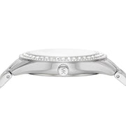  Shop Authentic Michael Kors Harlowe Three-Hand Quartz Silver Dial Silver Steel Strap Watch For Women - MK4708 - Luxxuri