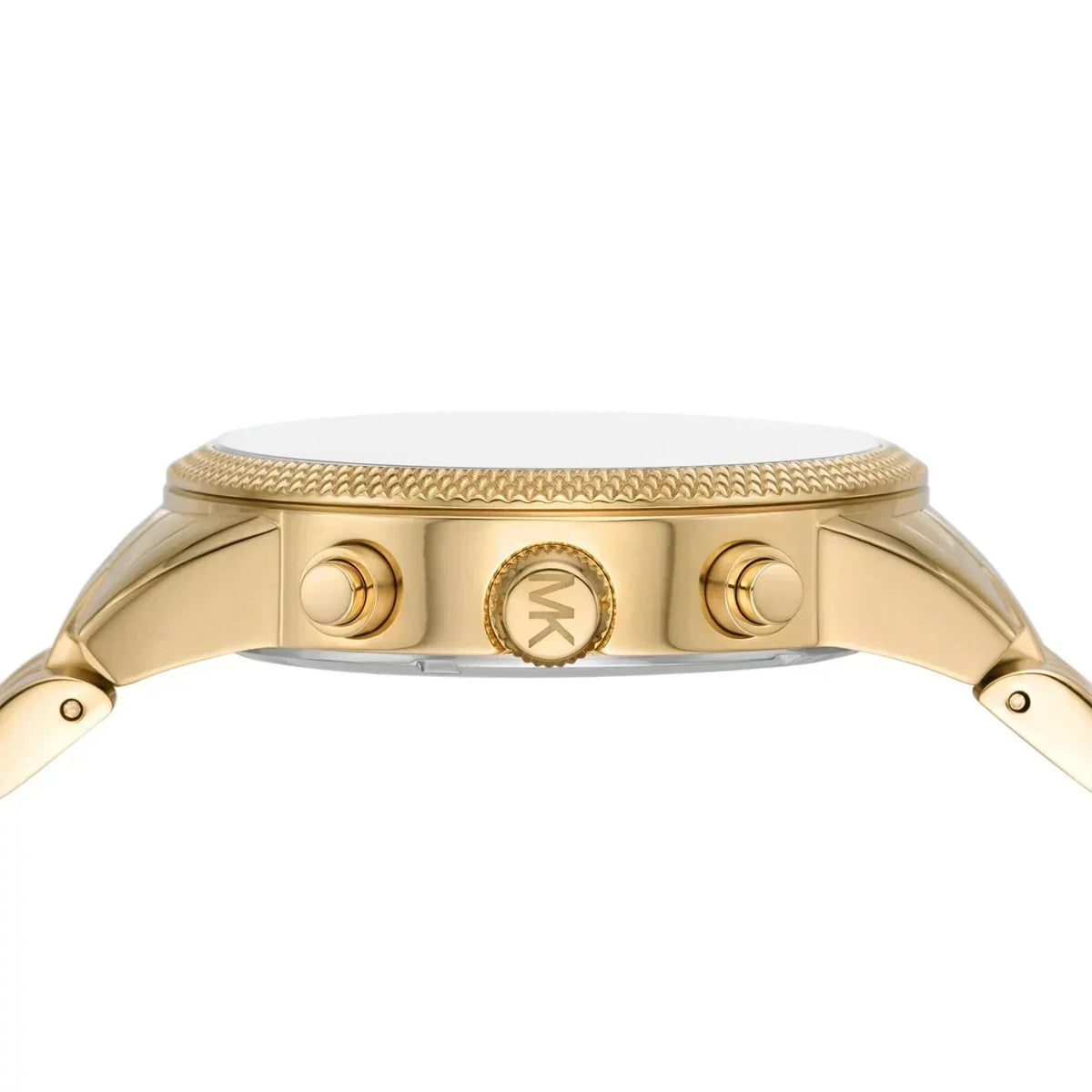  Shop Authentic Michael Kors Hutton Chronograph Gold Dial Gold Steel Strap Watch For Men - MK8953 - Luxxuri