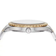  Shop Authentic Michael Kors Layton Quartz Silver Dial Two Tone Steel Strap Watch For Women - MK6899 - Luxxuri