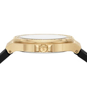  Shop Authentic Michael Kors Mini Lennox Quartz Black Dial Black Silicone Strap Watch For Women - MK7281 - Luxxuri