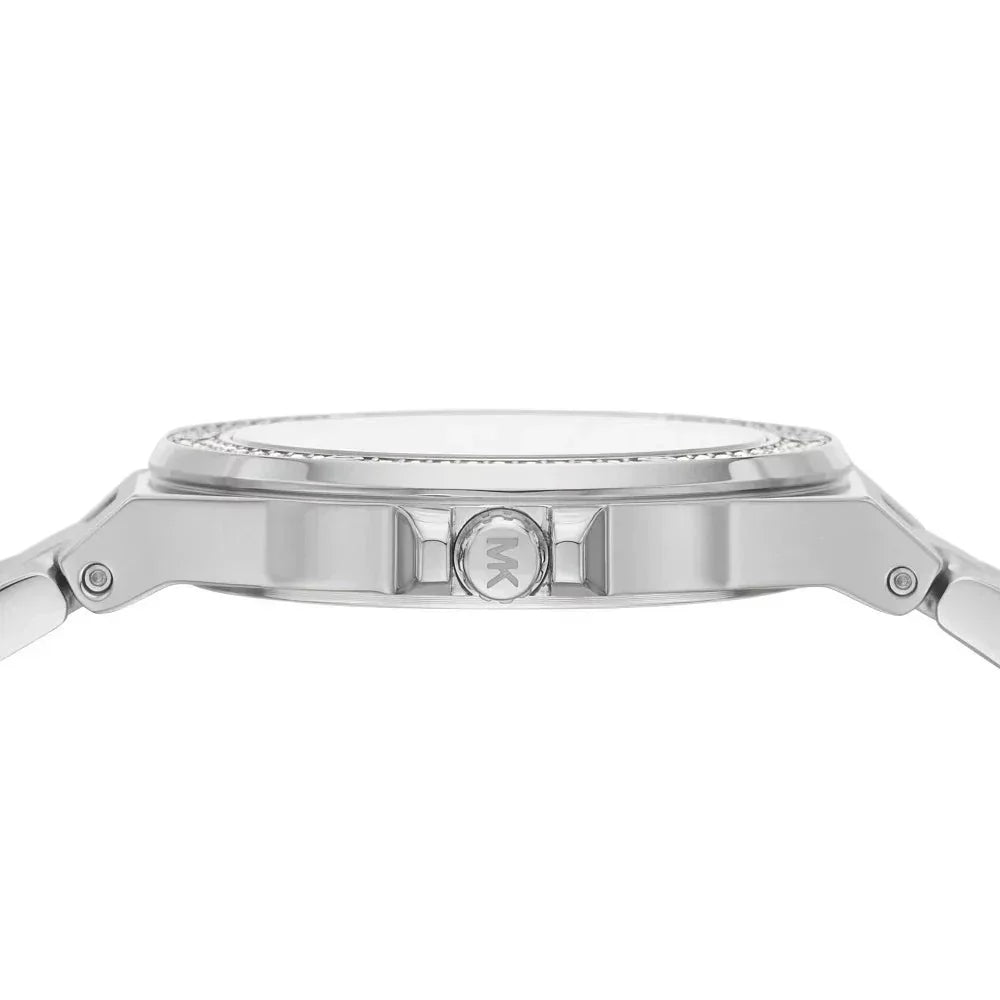  Shop Authentic Michael Kors Lennox Three Hand Silver Dial Silver Steel Strap Watch For Women - MK7280 - Luxxuri