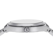  Shop Authentic Michael Kors Lennox Three Hand Silver Dial Silver Steel Strap Watch For Women - MK7393 - Luxxuri