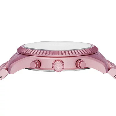  Shop Authentic Michael Kors Lexington Chronograph Pink Dial Pink Steel Strap Watch for Women - MK8792 - Luxxuri