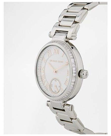 Shop Authentic Michael Kors Skylar Quartz White Dial Silver Steel Strap Watch For Women - MK5970 - Luxxuri